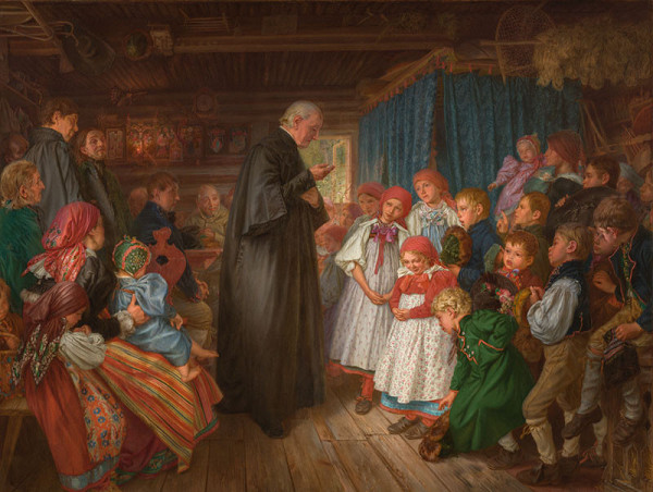 Quido Mánes - Christian Exercise in the Domažlice Region 