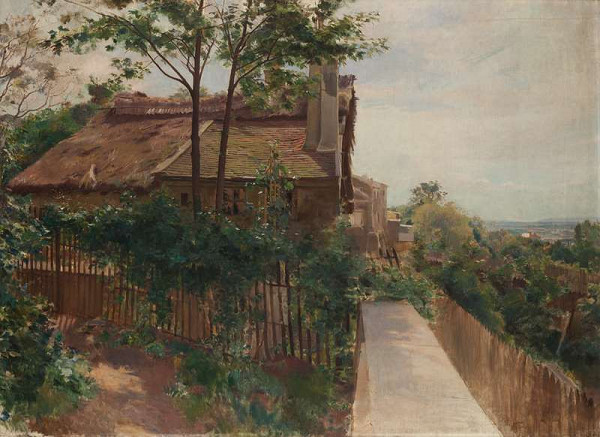 Vojtěch Hynais - A View from the Paris Studio 