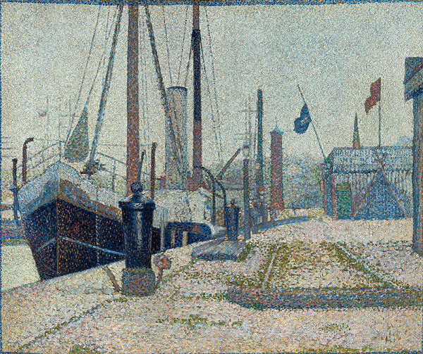 Georges Seurat - The „Maria“ at Honfleur 