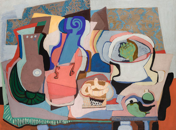 Emil Filla - Still Life with Rolls 