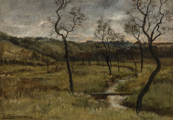 Zdenka Braunerová - A Quiet Valley at Roztoky 