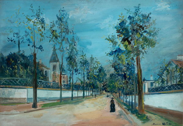 Maurice Valadon Utrillo - Suburban Street 