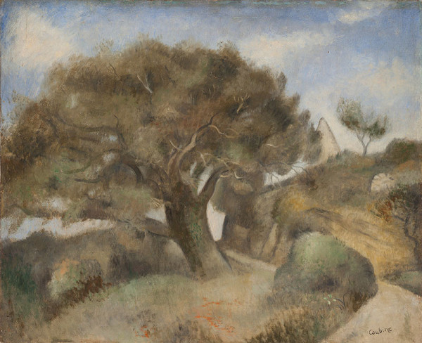 Otakar Kubín (Coubine) - Landscape in Provence (Saint Saturnin d’Apt) 