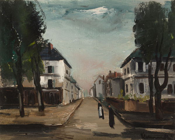 Maurice de Vlaminck - Street in a Small Town 