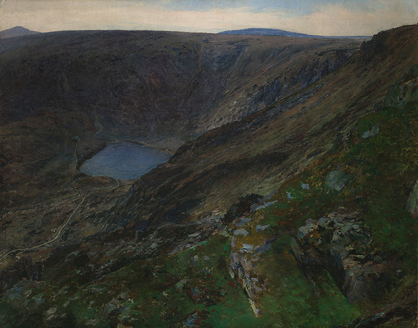 Otakar Lebeda - Mountain Lake in the Giant Mountains 