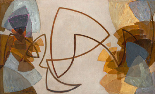 František Kupka - Solo of a Brown Line 