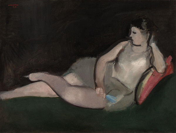 Rudolf Kremlička - Lying Dancer 