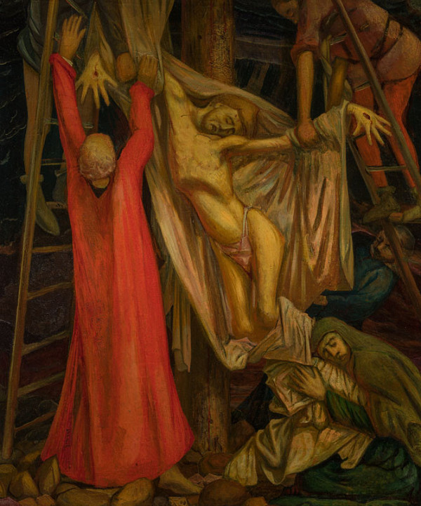 August Brömse - Descent from the Cross 