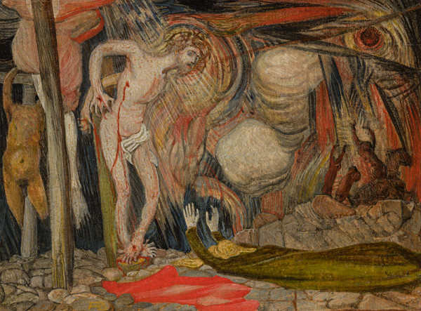 August Brömse - Christ on the Cross (a sketch for Christ’s Death) 