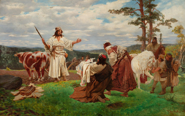 František Ženíšek - The Legacy of Libuše and Přemysl, the Ploughman 