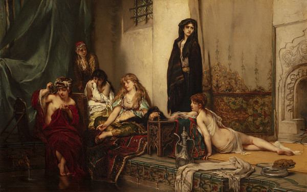 Jaroslav Čermák - Montenegrin Women in a Harem 