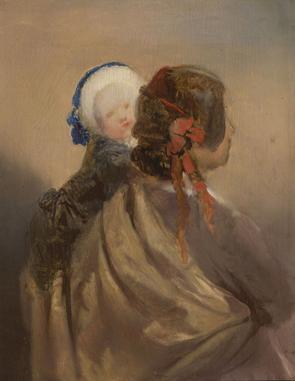 Josef Navrátil - Young Mother With Child 