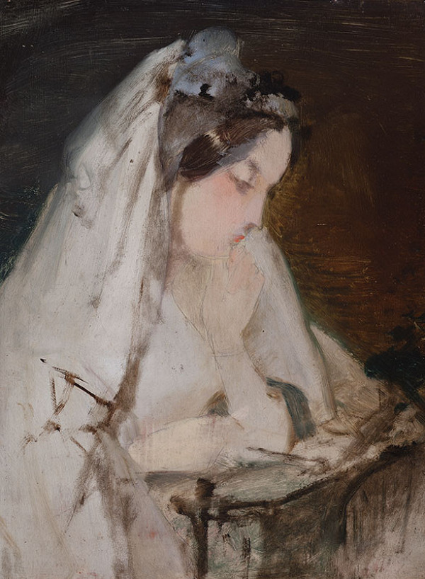 Josef Navrátil - Lady with a Veil 