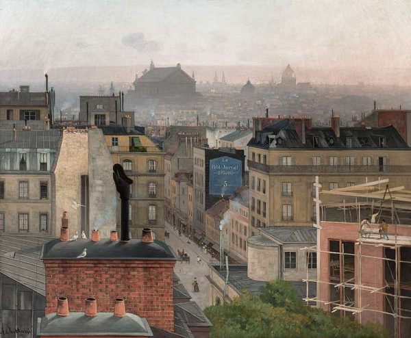 Antonín Chittussi - Paris Seen From Montmartre 