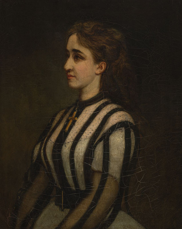 Karel Purkyně - Portrait of Emilie Bubeníčková 