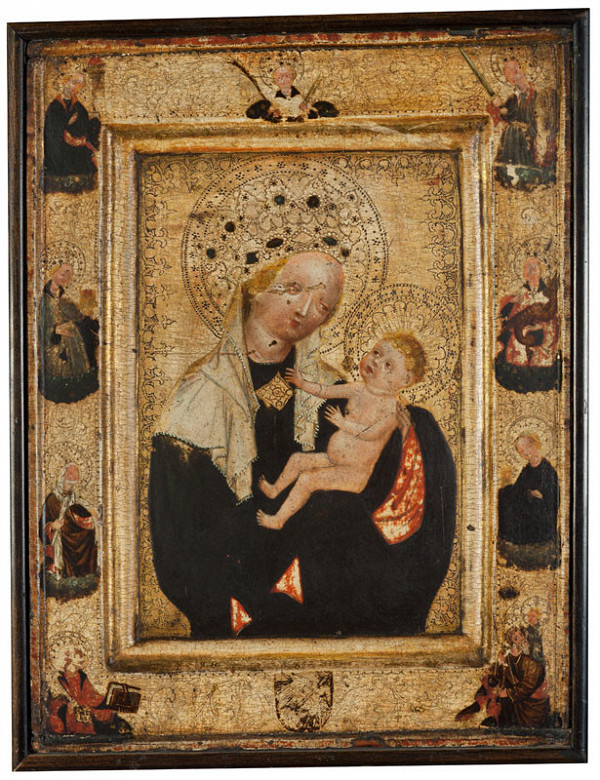 ca. 1450) Anonymous (South Bohemia - Lanna’s Madonna 