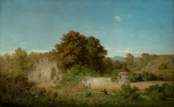 Adolf Kosárek - Summer Country with a Chapel 