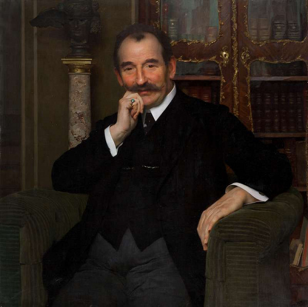 Vojtěch Hynais - Portrait of Leopold Katz 