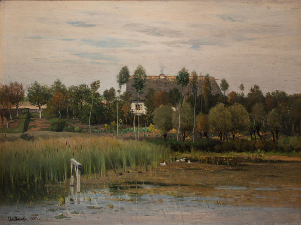 Antonín Chittussi - The Kunčice Pond in the Iron Mountains 