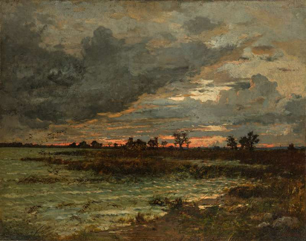 Antonín Chittussi - Sunset (Côte de la Gale) 