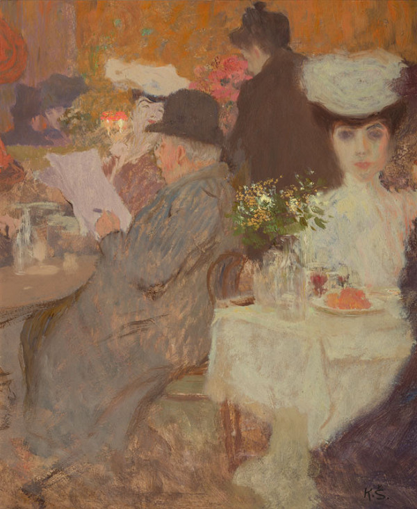 Karel Špillar - In a Café 