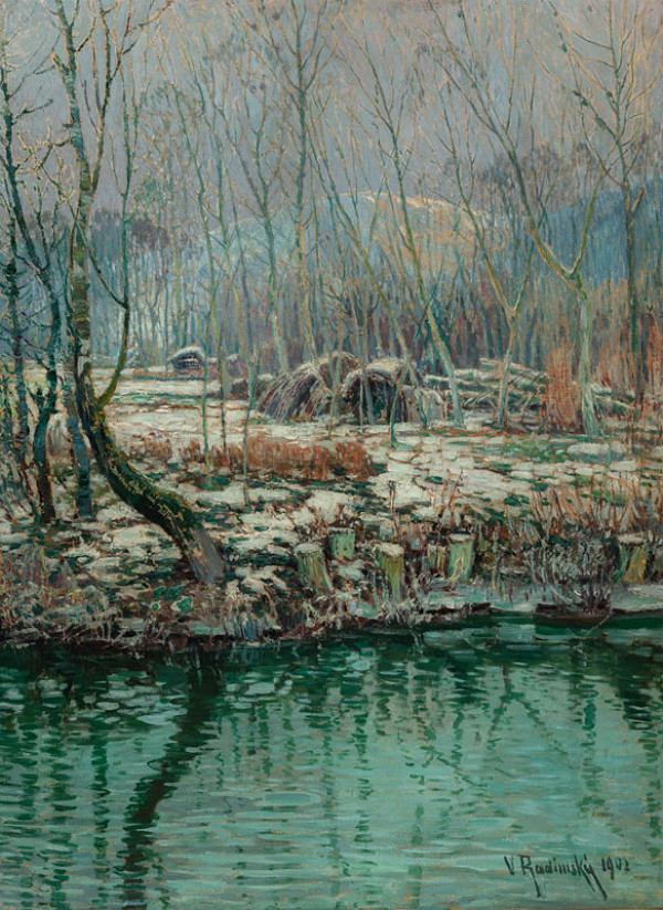 Václav Radimský - Winter in Normandy 