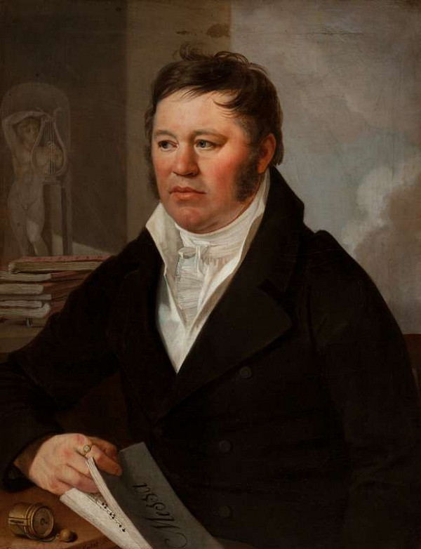 Antonín Machek - Portrait of the Composer V. J. Tomášek 