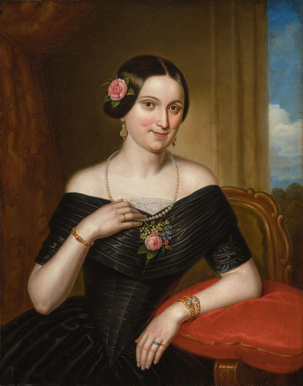 Václav Mánes - Portrait of a Lady 