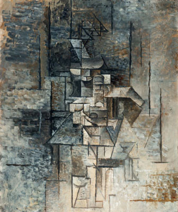 Pablo Picasso - Woman Playing the Guitar 