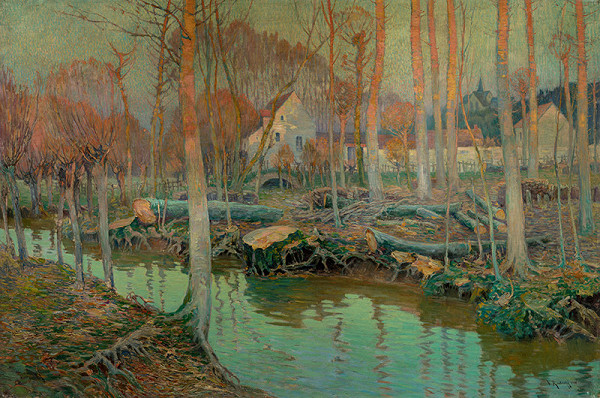 Václav Radimský - The Old Mill in Giverny 