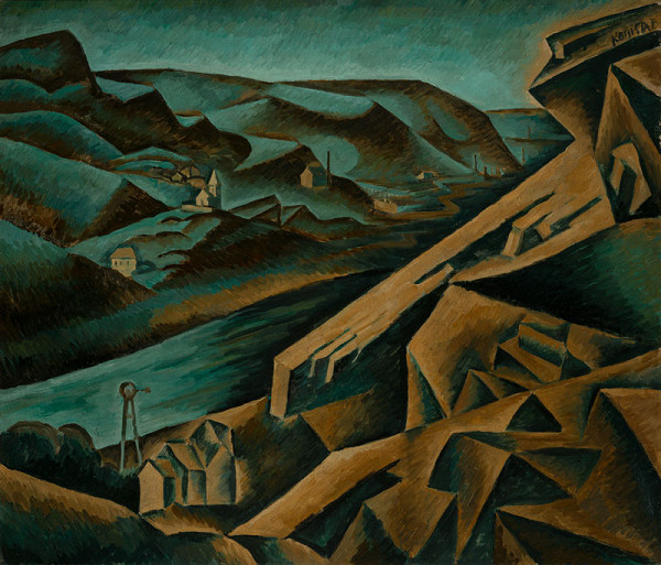Bohumil Kubišta - Quarry in Braník 