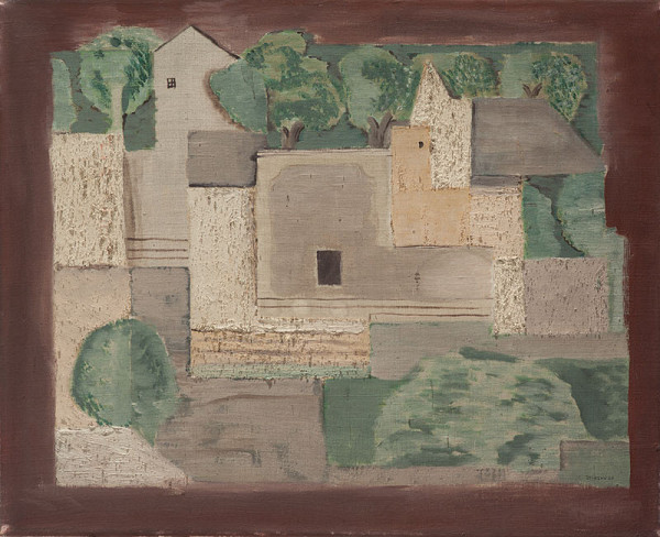 Jindřich Štyrský - Landscape with Houses 