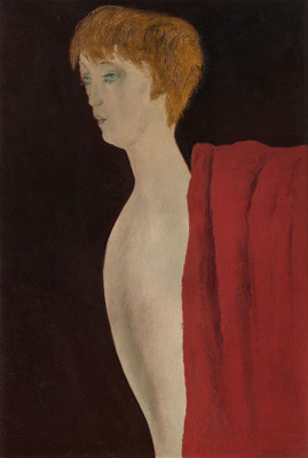 Josef Šíma - Portrait of Berenice Abbott 