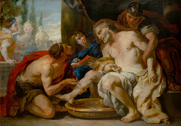 Johann Michael Rottmayr - Death of Seneca 