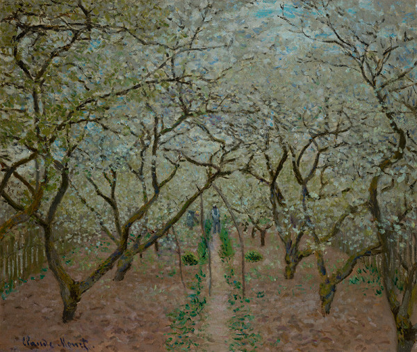 Claude Monet - Orchard in Bloom 