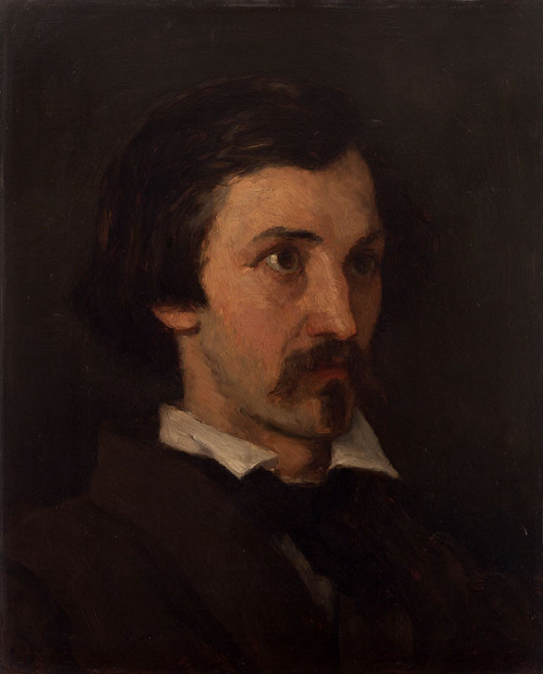Hippolyt Soběslav Pinkas - Portrait of Anton Springer 