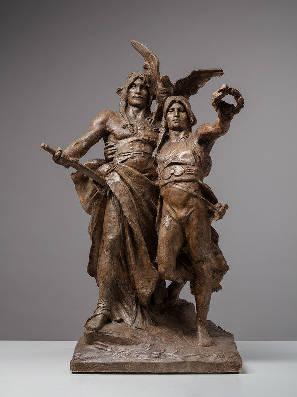 Josef Václav Myslbek - Záboj and Slavoj 