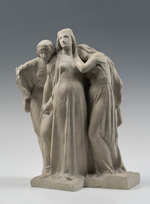 Josef Mauder - Study for the Monument of Julius Zeyer 