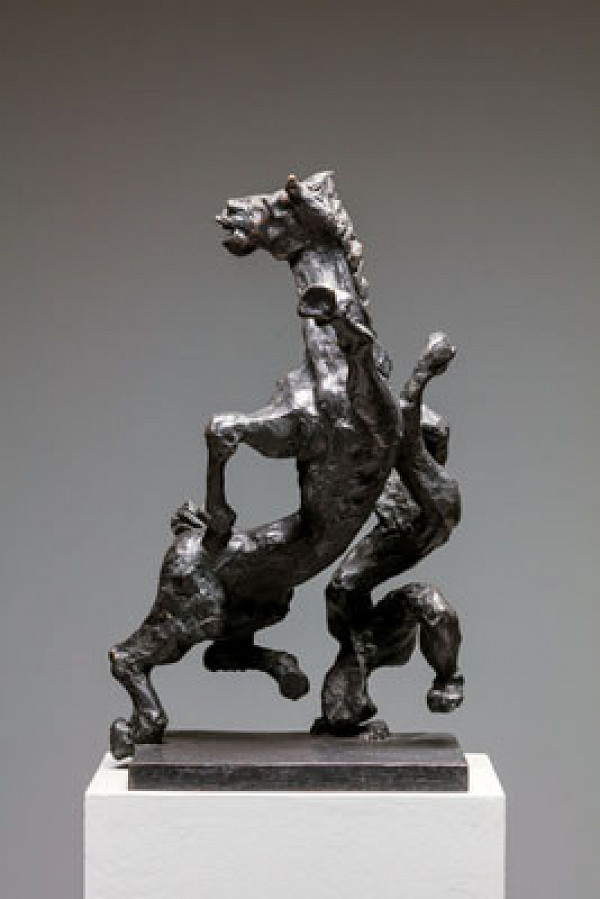 Emil Filla - Heracles Wrestling with the Horse of Diomedes 