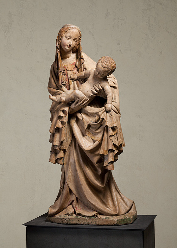 Master of the Krumlov Madonna - follower - Variant of the Krumlov Madonna 