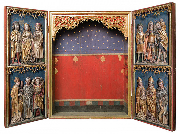 Hans Maler Jr. - Altarpiece of the Fourteen Holy Helpers from Kadaň 