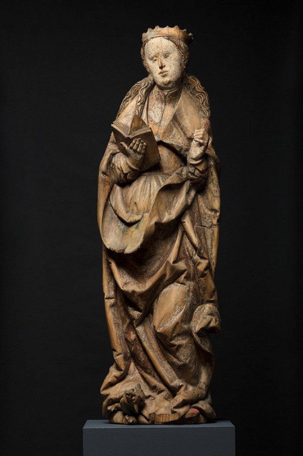 Master of the Marian Altarpiece from Seeberg - circle (West Bohemia) - St Margaret 