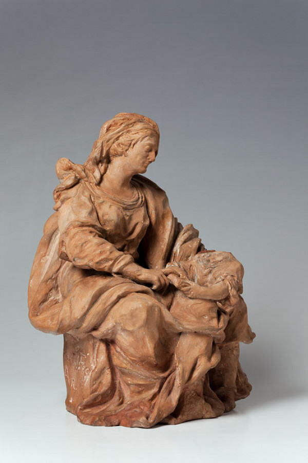 Giovanni Giuliani - St Anne Teaching the Virgin Mary 