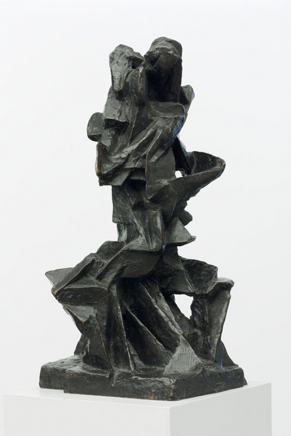 Otto Gutfreund - Lovers (Embracing Figures) 