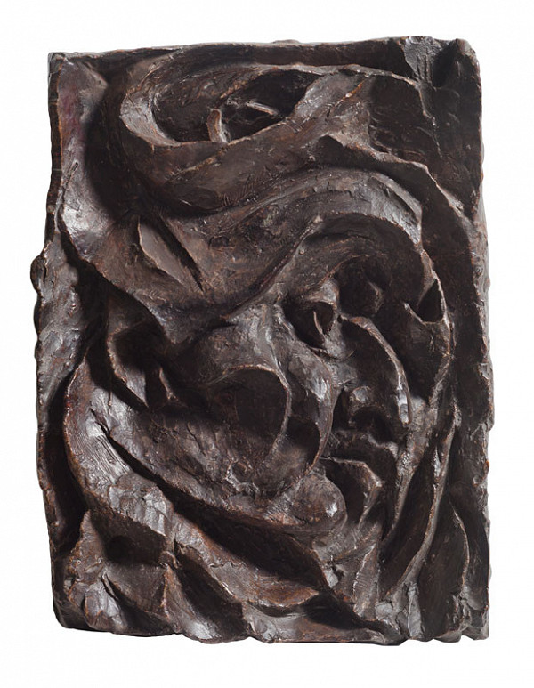 Otto Gutfreund - Head - Relief  (Self-Portrait) 