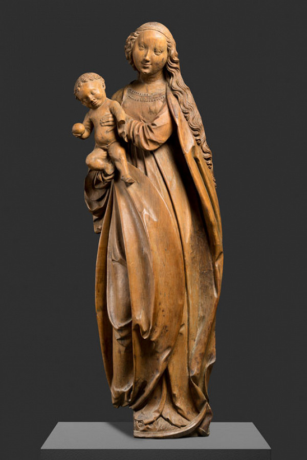 Master of Lamentation from Žebrák - Madonna of Malšín 