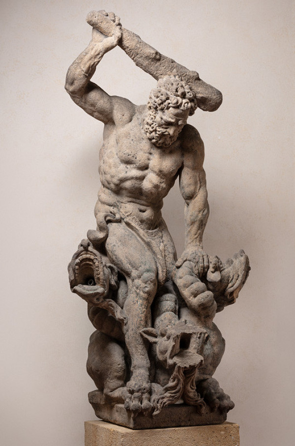 Ferdinand Maxmilián Brokof - Hercules with Cerberus from the Kolowrat Garden in Prague 