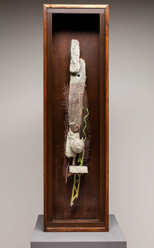 Zdeněk Pešánek - Increase of Electricity Production in Prague from 1880 to 1936 (final model for the set of kinetic light sculptures One Hundred Years of Electricity for Zenger Transformer Station in Prague) 