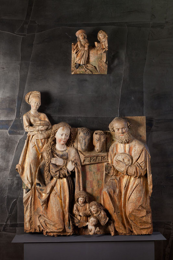 Master of the Madonnas of Olomouc - Nativity of Třebařov u Krasíkova 