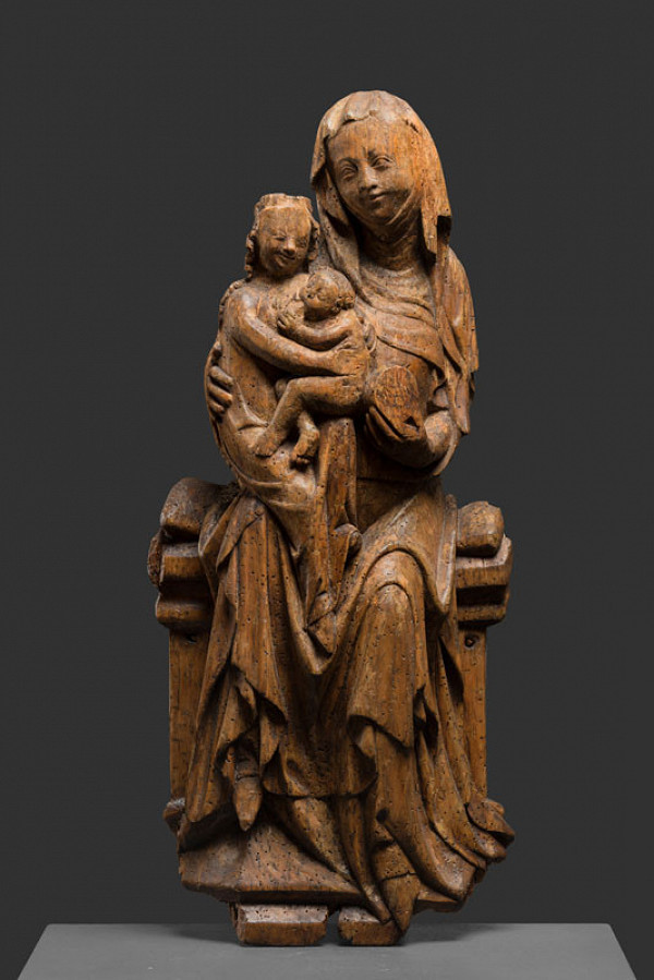 around 1360) Anonymous (Silesia - St Anne with the Virgin Mary and the Child Jesus 